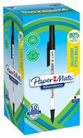 2187701 - Kilometrico Medium Tip Ballpoint Pens, Black 50 Pack