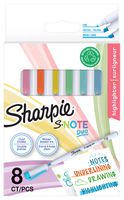 2182116 - S-Note Duo Dual Ended Highlighter Pens, Assorted 8 pack