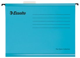 90334 - Foolscap Classic Reinforced Suspension Files, 25 Pack Blue