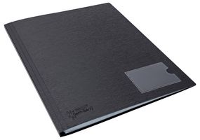 1649 - A4 Germ-Savvy Antibacterial Hardcover Display Book, 24 Pockets