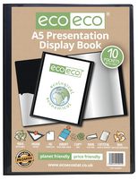ECO041 - A5 Presentation Display Book, 10 Pockets
