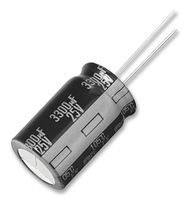 EEUFK1E821S - Electrolytic Capacitor, 820 µF, 25 V, ± 20%, Radial Leaded, 5000 hours @ 105°C, Polar