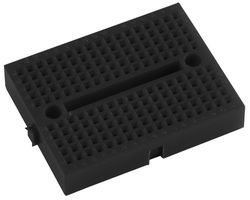 BREADBOARD170BLACK - Mini Breadboard, Black 170 Contact