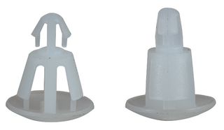 D01455 - PCB Support, Nylon 66, 4mm Dia, 4.8mm