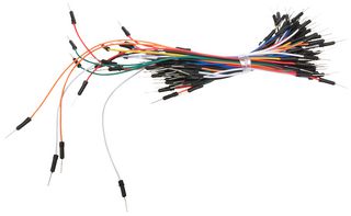 WJW009N - Male to Male Jumper Wires, 65 Pack