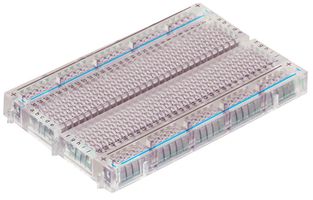 PSG08690 - 300 Point Solderless Breadboard, Transparent