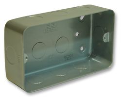 MC502 - 2-Gang Metalclad Surface Mounting Box