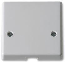 879 - 45A Outlet Plate, White