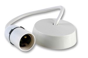 PELB1561 - Lamp Holder 9" T2 Ceiling Pendant Set, White