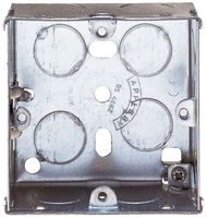 SF615 - 1-Gang Metal Installation Box, 35mm (D)