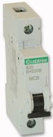 6HS20B - 20A SP MCB, B Curve 10kA