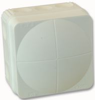 10060623 - Combi 108/5/W Polypropylene IP66 Junction Box White 76 x 76 x 51mm