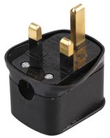 PELB1823 - Surge Protected Plug Top 13A Fuse Black