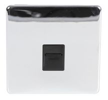 PELB1850 - Polished Chrome Double-Pole Switch 45A