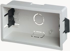 WA107P - Dry Lining Box, 2-Gang, 47mm (D)
