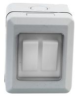 PEL00889 - 2-Gang 2-Way Weatherproof Switch, IP55
