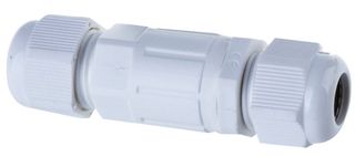 VT-792-W 5896 - Waterproof 2 Way Cable Joiner, 6.5mm, White, IP68
