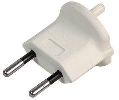 SCH-WH. - Non-Earthed Euro Schuko to Swiss Converter, 10A, White