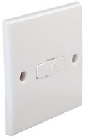 PEL01411 - 13A Rounded Edge Unswitched Fused Connection Unit