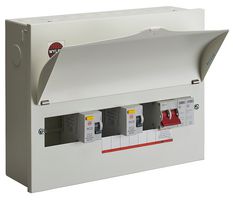 NMRS8SSLMHIS - 8-Way High Integrity Consumer Unit with Surge Protection Device