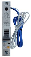 CURB32-02 - 32A Single Pole RCBO, B Curve, Type AC