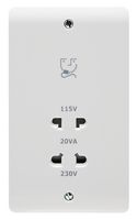 GB6:CR1400 - Instinct 20VA Dual Voltage Shaver Socket