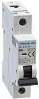 PELB1185 - 6A Single Pole MCB, B Curve
