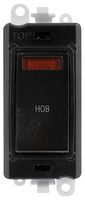 GM2018NBK-HB - Switched Module with Neon, 20AX, Double Pole, "HOB"