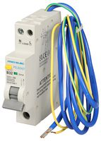 PELB2407 - Single Pole RCBO, Type A, B Curve, 32A, 30mA