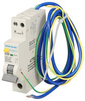 PELB2413 - Single Pole RCBO, Type A, C Curve, 25A, 30mA