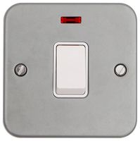 VM1391 - Metalclad Switch with Neon, DP, 20A