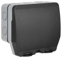 WEWP2GE - Outdoor Empty Enclosure, 2 Gang, IP66