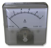 SD-60/0-1A - Analogue Panel Meter, DC Current 0A to 1A