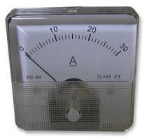 SD-60/0-30A - Analogue Panel Meter, DC Current 0A to 30A