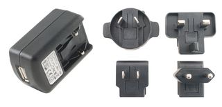 T5848ST - 2A, Plug & Go USB Mains Charger (Level VI)