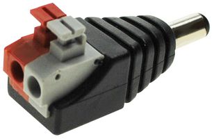 C4348B - 2.1mm Plug to Push Fit Terminals