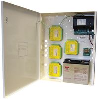 ACCESS-PSU2-8A - Metal Boxed Wall Mount Access Control Power Supply, 4 Way, 13.8V DC, 8A