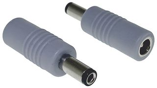 TGR-4536 - Polarity Change Connector, 2.5x5.5x12mm, Grey