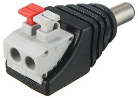 CON21-TERM - 2.1mm DC Plug to Push On Terminal