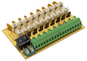 HAY-9WFUSEPCB - Twin Option Fused Distribution Board, 9 Way