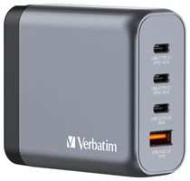 32203 - GaN USB PD Charger, 140W, 4 Port, 1x USB A, 3x USB C