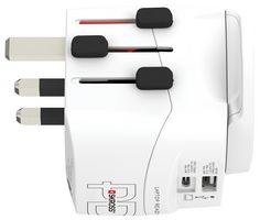 1.302474 - PRO Light PD Travel Adaptor with USB, 45W, 1x USB A, 1x USB C