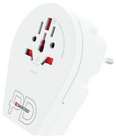 1.500290 - World to Europe PD Travel Adaptor with USB, 20W, 1 Port, 1x USB C
