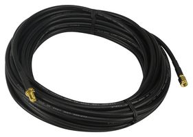 CBA-SMAM-SMAF30 - SMA Female Bulkhead to SMA Plug Lead, 3m