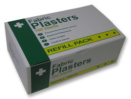 D8010. - HypaPlast Assorted Fabric Plasters, 100 Pack