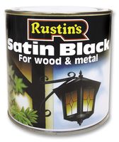 SATB500 - Satin Black Paint, 500ml