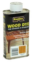 WDLT250 - Light Teak Wood Dye, 250ml