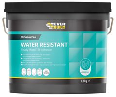 RES05 - 702 Water Resistant Tile Adhesive, 7.5kg