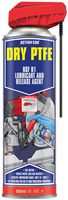 DRY PTFE TWINSPRAY - Dry PTFE Lubricant & Release Agent, 500ml Twin Spray