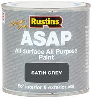 ASAPAG250 - ASAP Quick Dry All Surface All Purpose Paint, Grey - 250ml